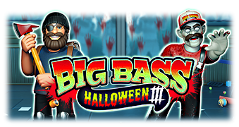 Big Bass Halloween 3 box art, featuring the game's zombie and hunter fisherman characters