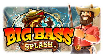 Big Bass Splash box art, featuring the game's fisherman mascot