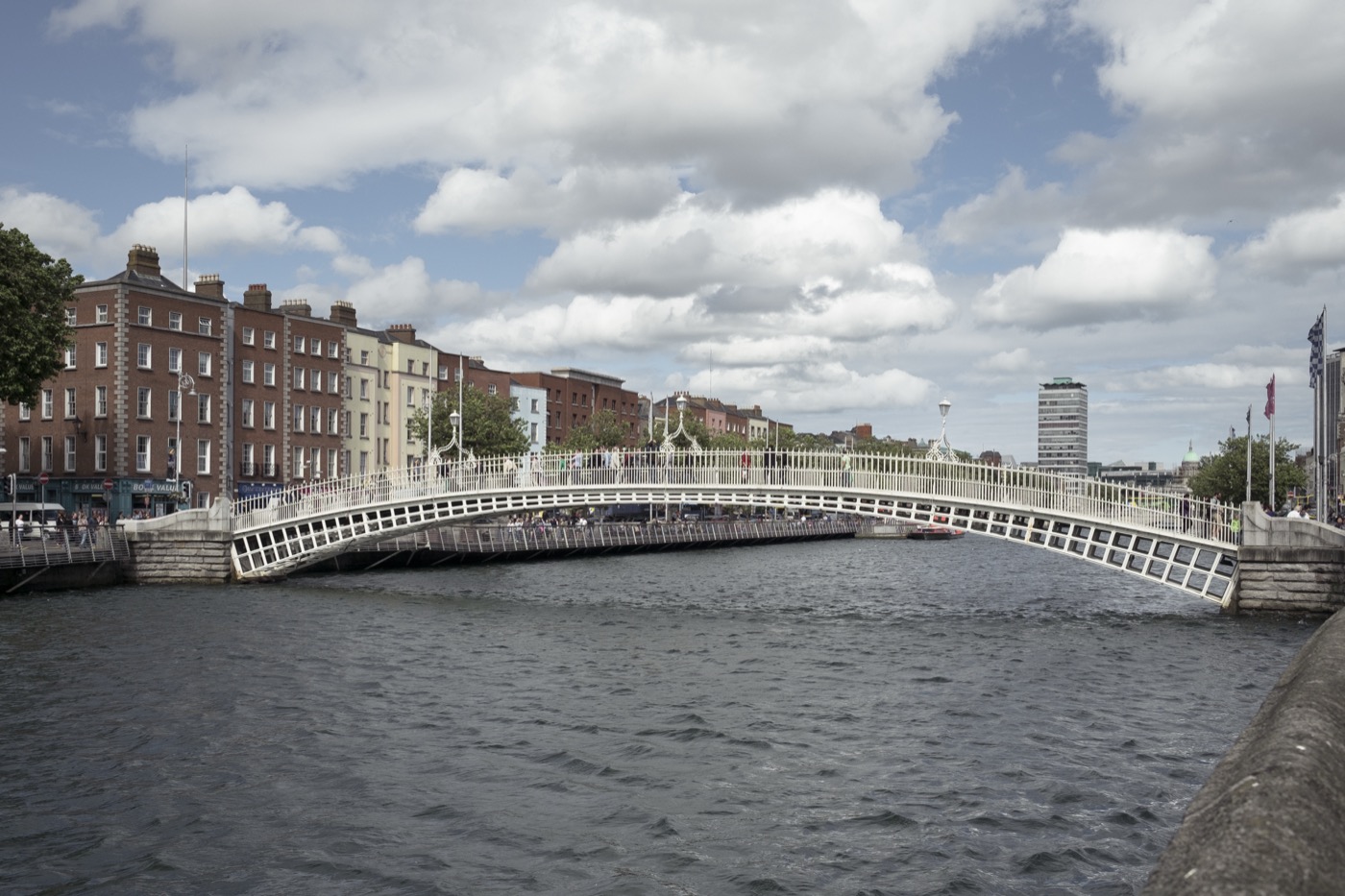 The Ha'penny Bridge over the River Liffey in Dublin - Ireland's Gambling Regulation Act 2024 established a new regulator, though remote casino licensing isn't expected to open until later in 2026. Photo by Daniel Wieser, licensed CC BY-SA 4.0.