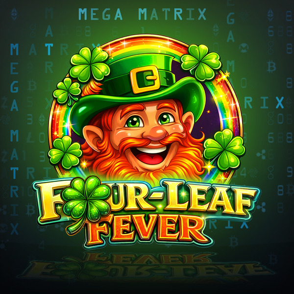Four-Leaf Fever slot logo