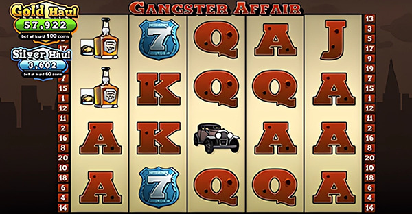 Gangster Affair slot logo