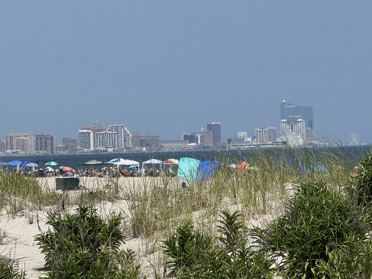 The Atlantic City skyline, home to New Jersey's licensed casino partners - photo by Dough4872, licensed CC BY-SA 4.0