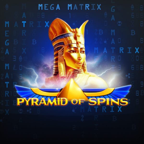 Pyramid of Spins' golden pharaoh box art