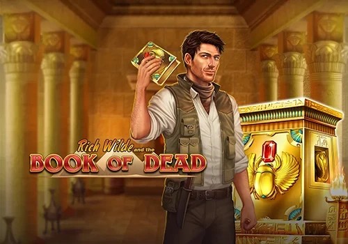 Rich Wilde and the Book of Dead, one of Slotlords' Play'n GO slot titles